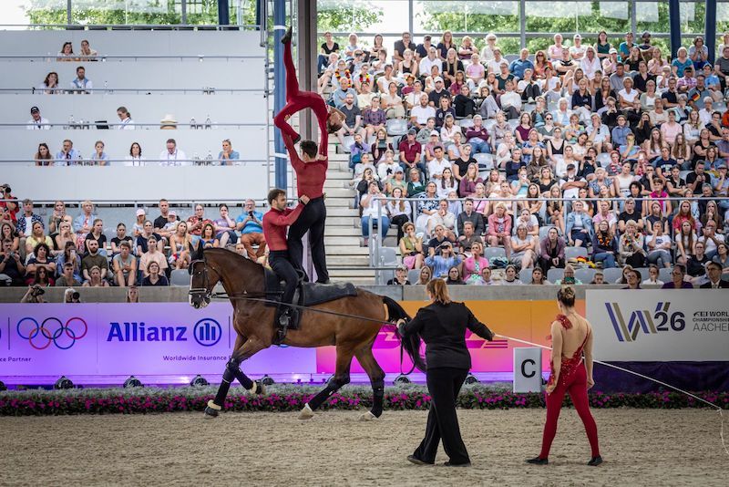 Aachen 2026: Volteggio. Altra medaglia per l'Italia. Bronzo nella Official Team Competition