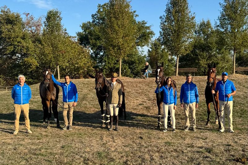 Il Team Italia terzo nel CCIO4*-NC-S di Lignieres