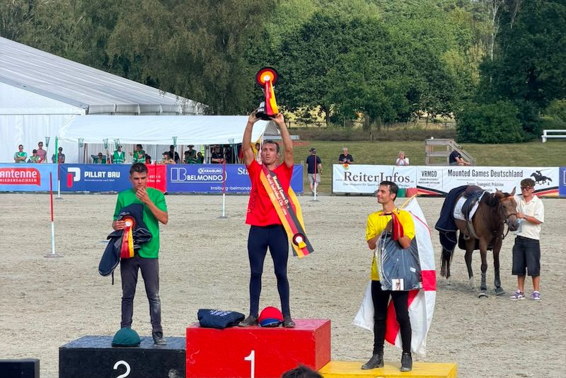 Mounted Games: Andrea Farinetti è il nuovo Campione del mondo "Open"