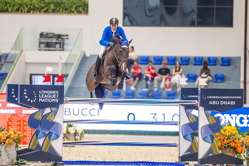 La prova del Team Italia nella Nations Cup LLN di Abu Dhabi
