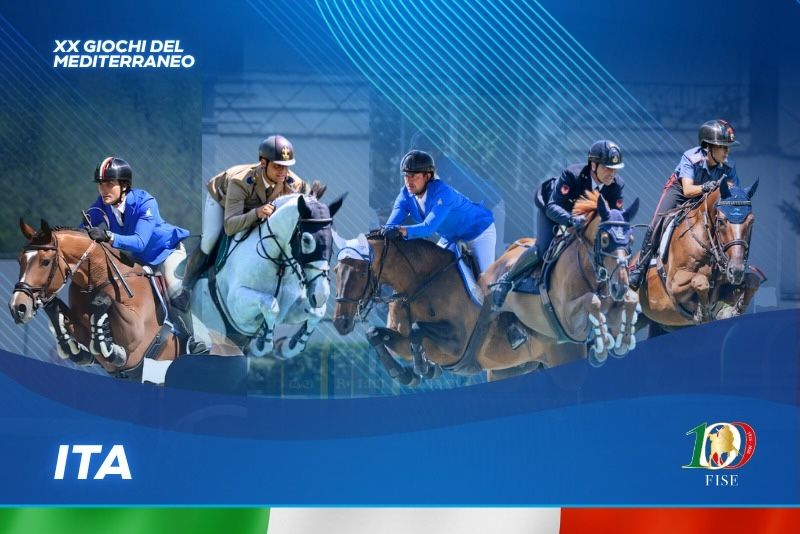 XX Giochi del Mediterraneo: il Team Italia degli Sport Equestri è pronto per Taranto 2026