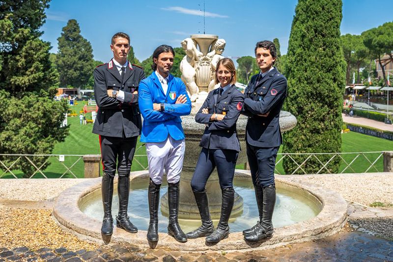 Gli azzurri in gara oggi nella Coppa delle Nazioni Intesa Sanpaolo. Dieci i team al via 