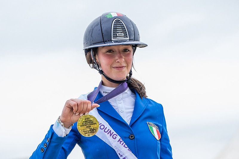 Salto ostacoli: la young rider Greta Lepratti sul tetto d’Europa   