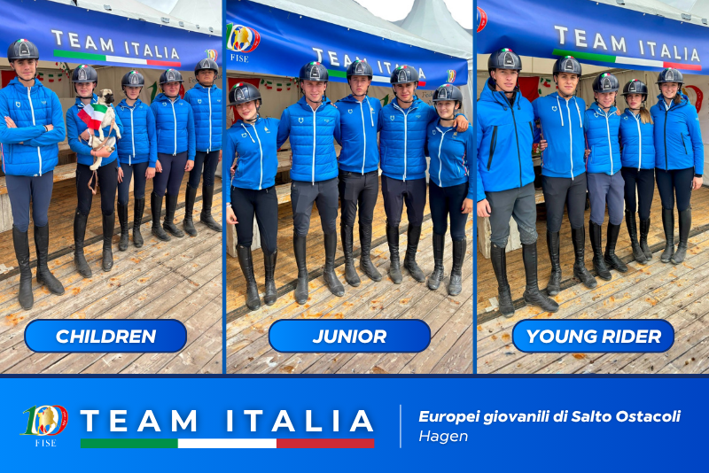 Azzurrini ad Hagen a.T.W. per i Campionati Europei Giovanili di Salto Ostacoli