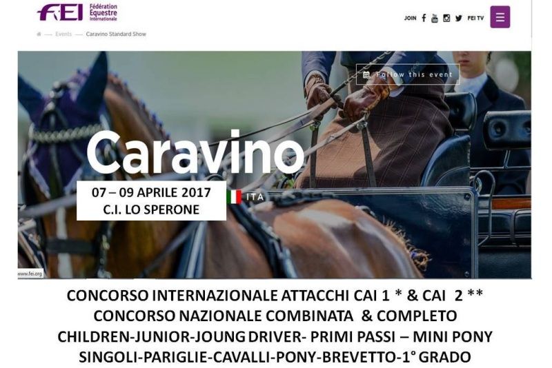 On line il programma del concorso nazionale di Caravino