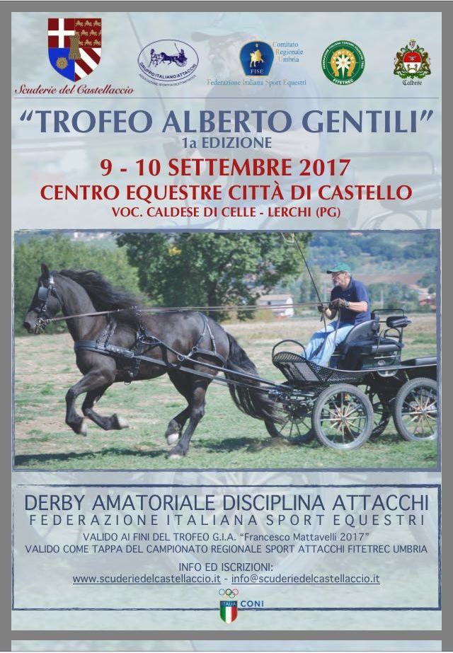 Al via la prima edizione del Trofeo Alberto Gentili