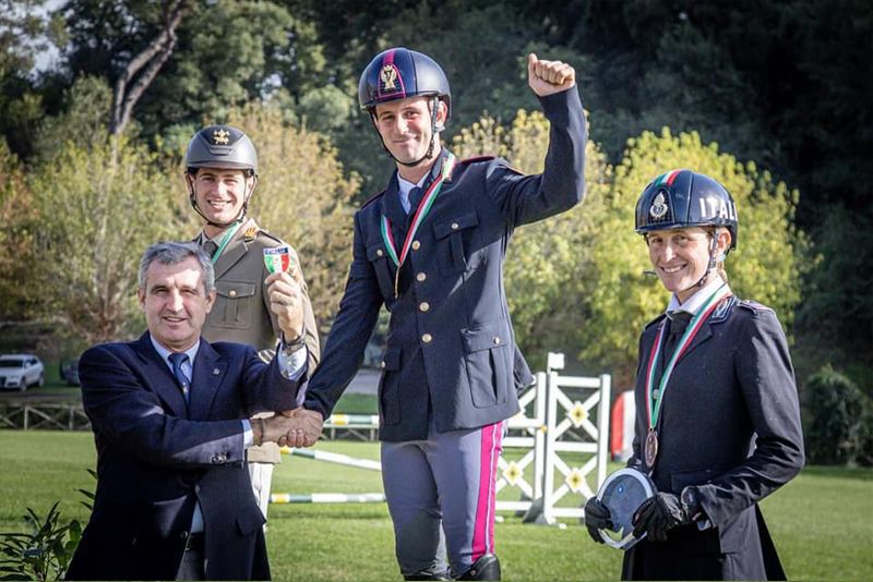 Pietro Sandei è il campione italiano 2023 di concorso completo