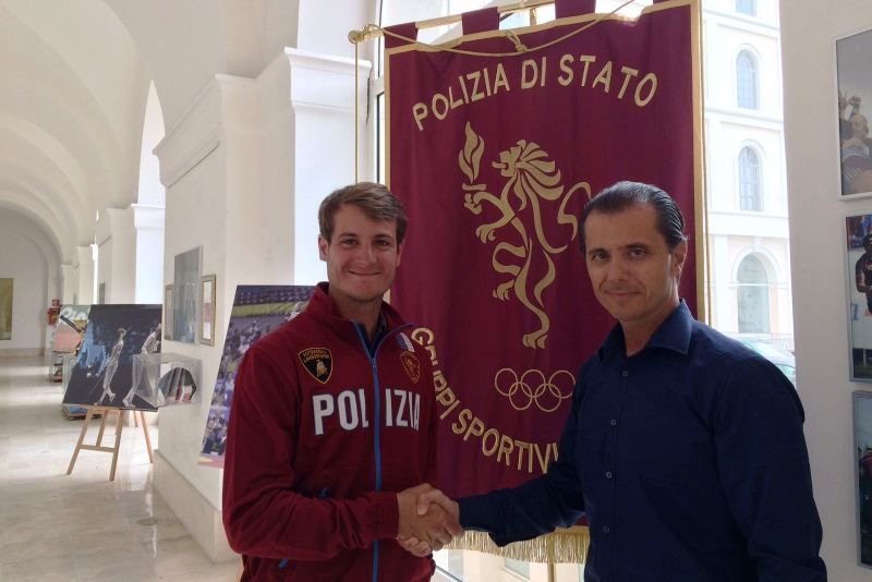 Pietro Roman arruolato dalla Polizia di Stato