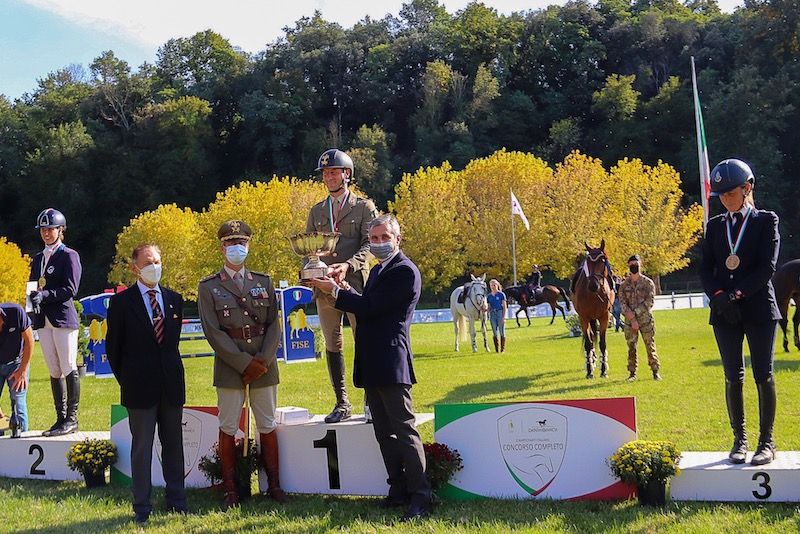A Emiliano Portale la medaglia d'oro ai Campionati Italiani DeNiroBootCo di Completo 
