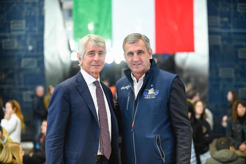 Ministro dello Sport e dei Giovani Andrea Abodi in visita ad ArenaFISE