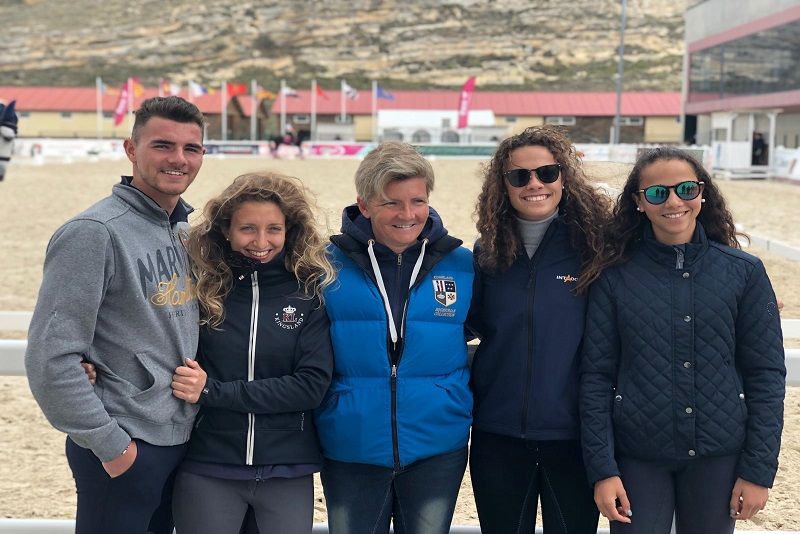 Gli azzurri del dressage volano in Spagna      