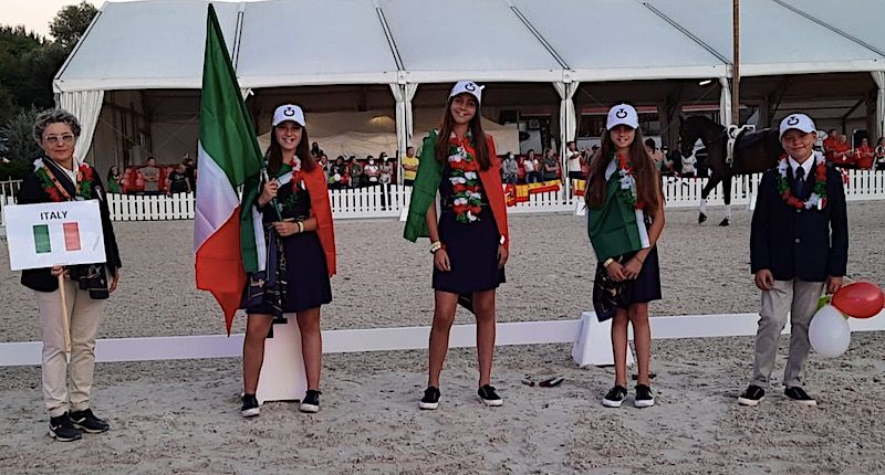 Partiti a Budapest i Campionati Europei Pony di dressage