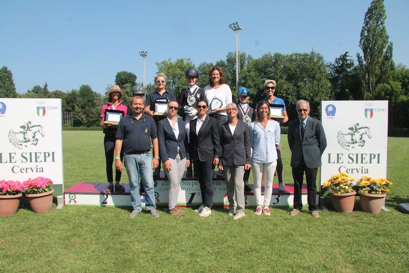Tutte le medaglie del Campionato Italiano Pony Dressage 2018