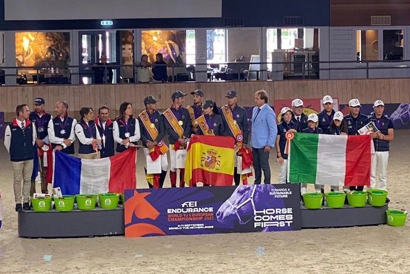 Europeo di Ermelo: Italia medaglia di bronzo a squadre