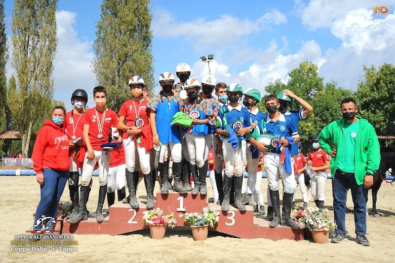 Conclusa la 1^ tappa di Coppa Italia di Horseball Pony e Senior Misto 