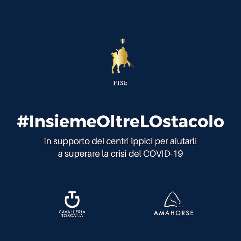 #InsiemeOltreLOstacolo: il Social Contest di Cavalleria Toscana per aiutare i circoli ippici