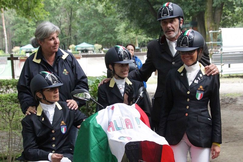 CPEDI Casorate: All’Italia la gara a squadre