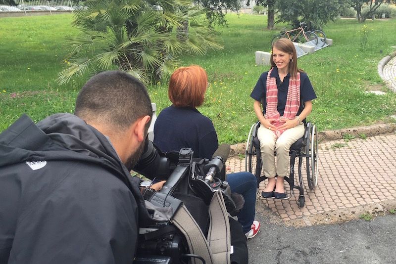 Sara Morganti si racconta a Tg1 - “Fa’ la cosa giusta”