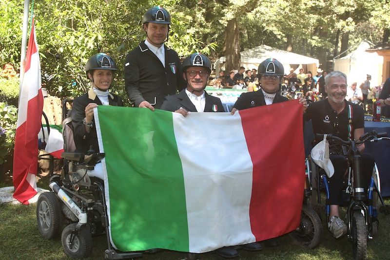 Equitazione Paralimpica: una super Italia vince a Casorate Sempione