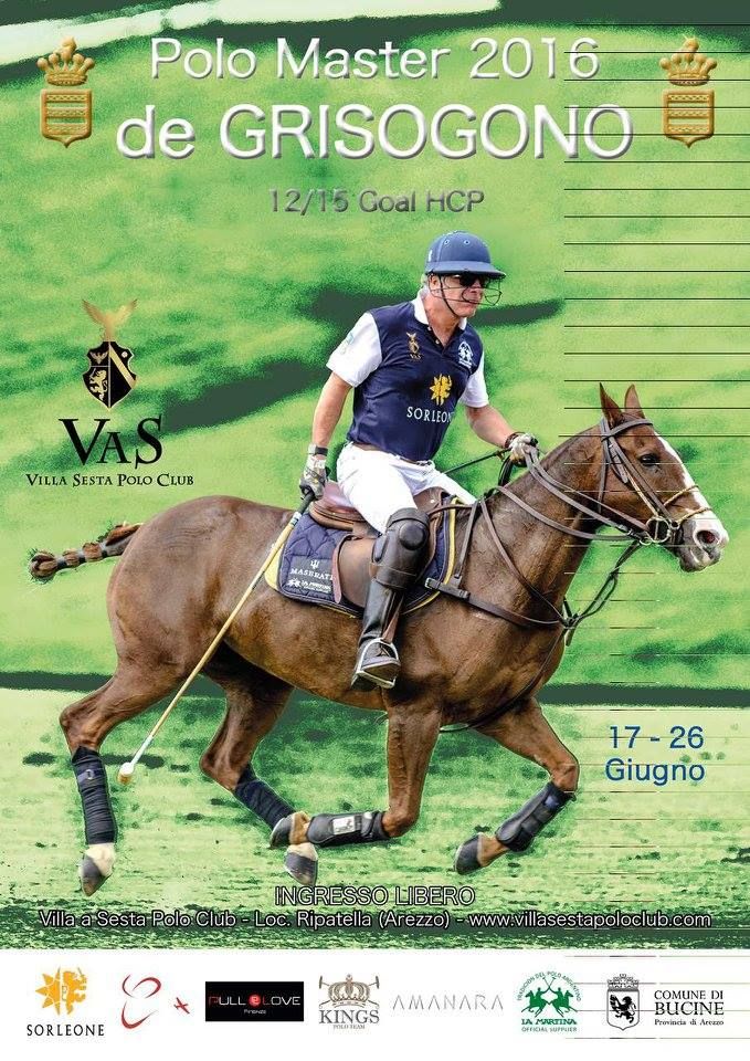 Appuntamento top class il con Polo Master 2016 de Grisogono a Villa a Sesta