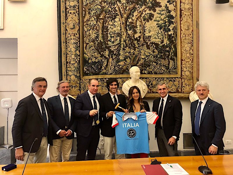 Il Polo azzurro in Campidoglio