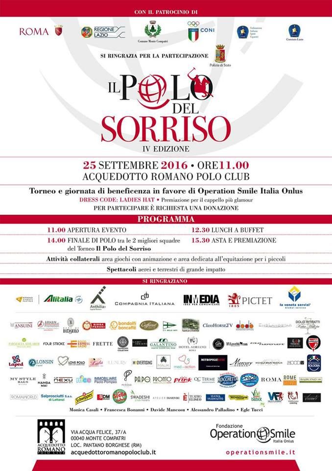 Il Polo del Sorriso torna all’Acquedotto Romano