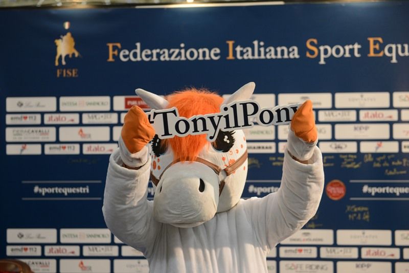 Attività con i pony in Arena FISE