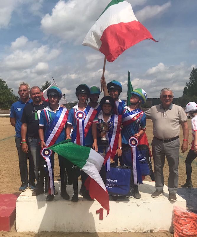 Europei Mounted Games: Pioggia di medaglie per gli azzurri a La Bonde 