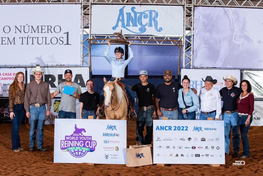 Rebecca Folcia seconda nella World Youth Reining Cup