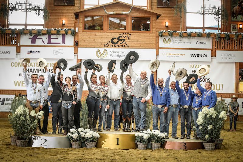 Campionati Europei: Reining. Italia medaglia di bronzo a Givrins