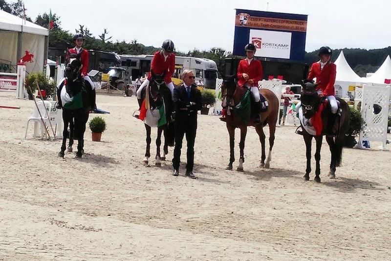 CSIO Hagen: Italia dei Pony seconda in Coppa delle Nazioni
