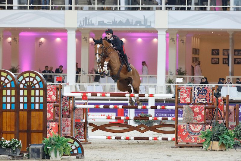 Gaudiano terzo nel Gran Premio di Al Shaqab