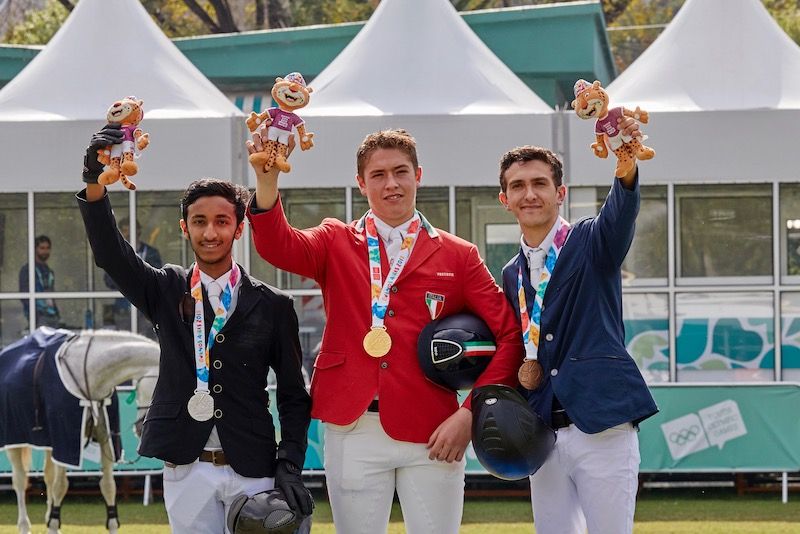 YOG: Salto ostacoli. Giacomo Casadei è campione olimpico nel salto ostacoli