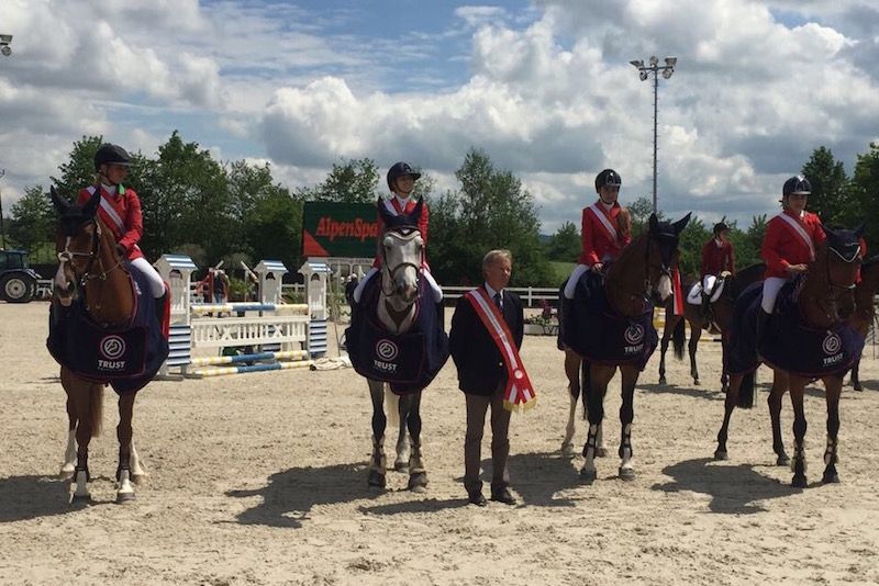 CSIO Lamprechtshausen: Italia Children vince la Coppa. Secondo il team Pony