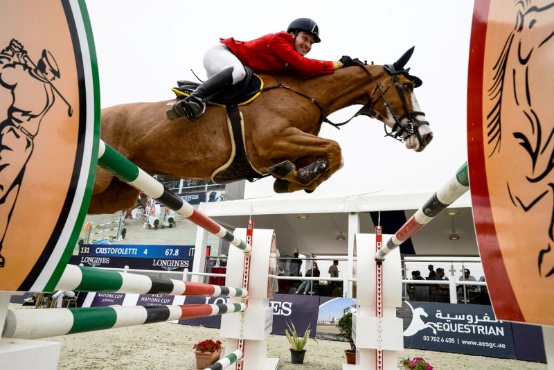 CSIO di Al Ain, Italia terza