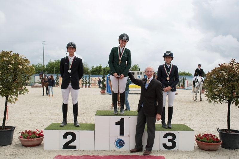Campionati Italiani Assoluti, Giulia Levi medaglia d'Oro Young Rider