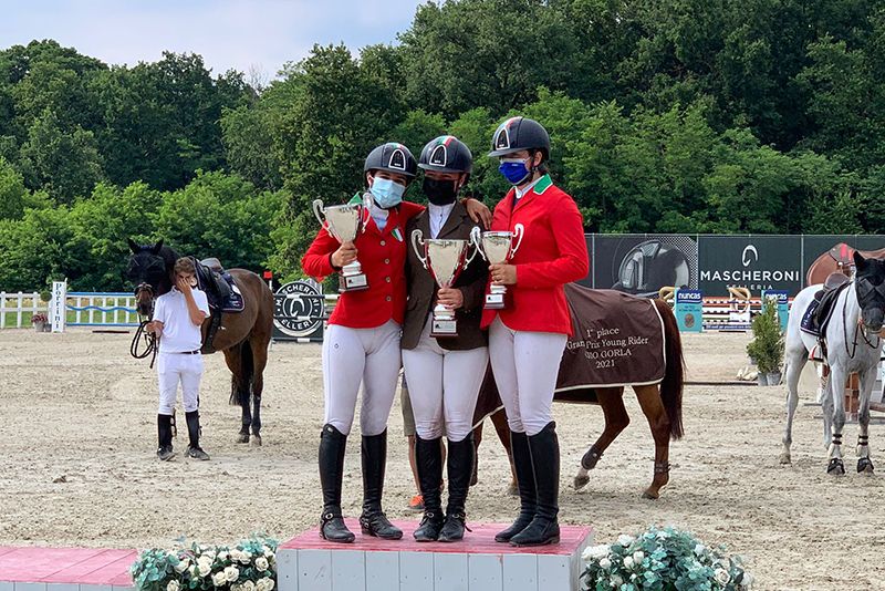 Sofia Manzetti firma il Gran Premio Young Riders a Gorla Minore