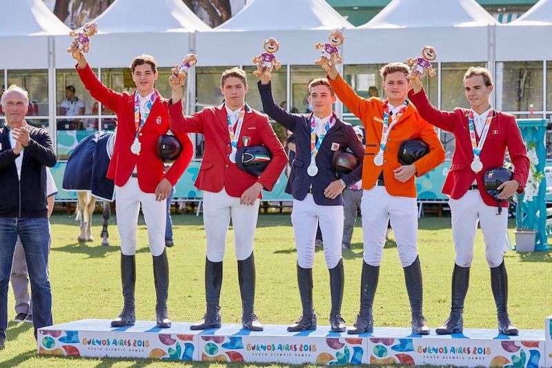 Giochi Olimpici giovanili: Casadei d’argento con Team Europa a Buenos Aires