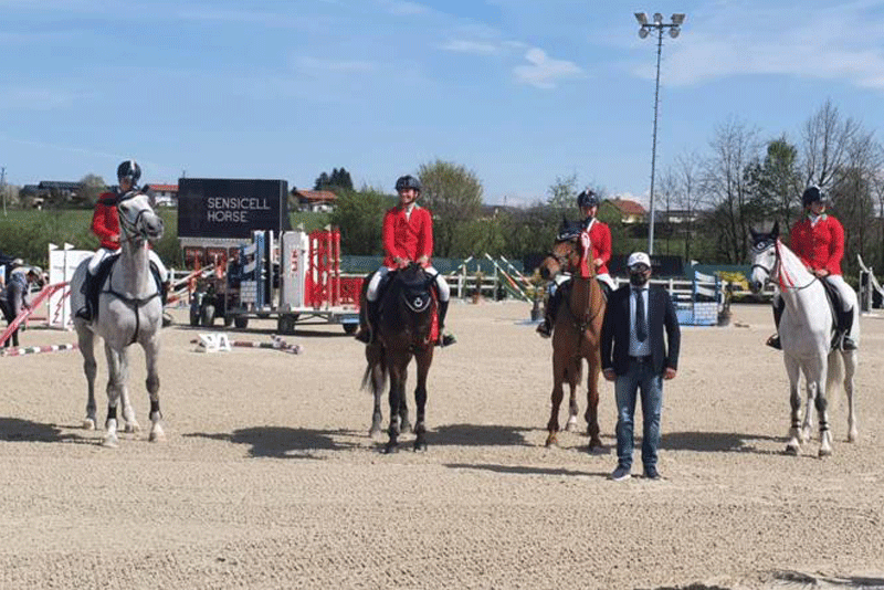 CSIO giovanile di Lamprechtshausen: azzurrini subito sul podio