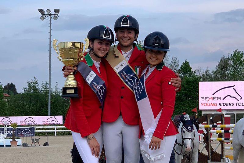 Poker azzurro nel Gran Premio Young Rider di Lamprechtshausen