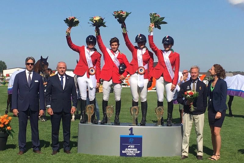 Italia Young Rider vince Coppa a Samorin
