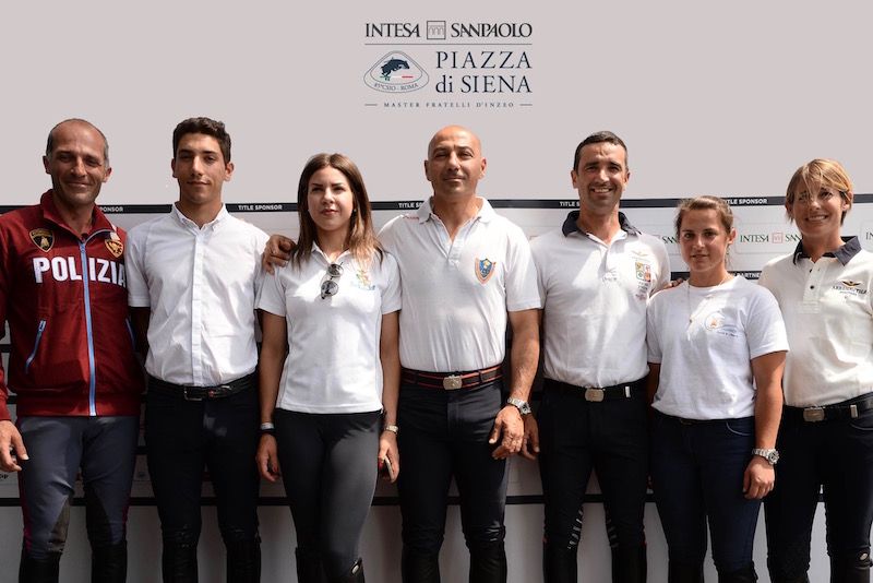 A Piazza di Siena tradizionale incontro tra stampa e azzurri