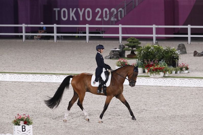 Tokyo 2020: Concorso Completo. Buona prova per Susanna Bordone nel Dressage Test