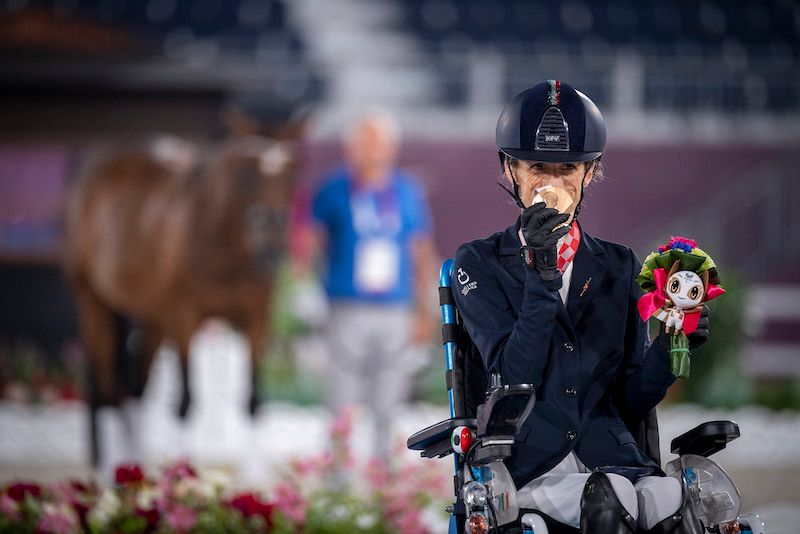 GIOCHI PARALIMPICI: SARA MORGANTI STORICA MEDAGLIA DI BRONZO A TOKYO2020