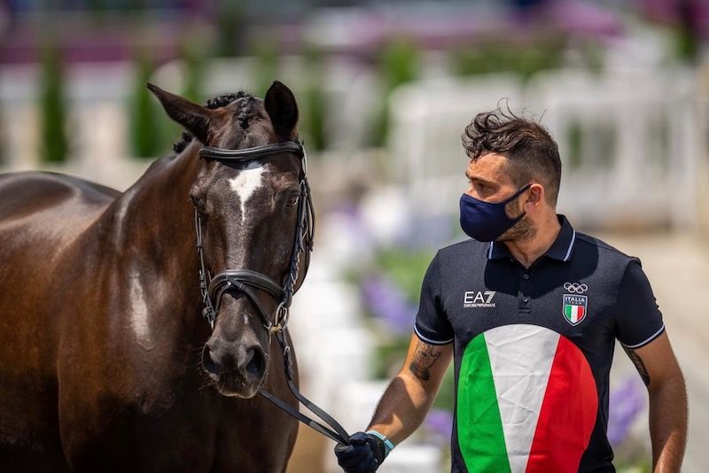 Tokyo 2020: Dressage. È il momento di Francesco Zaza e Wispering Romance