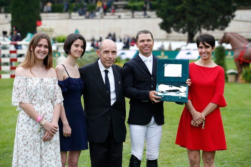 Piazza di Siena: il Premio Fratelli d'Inzeo a Kent Farrington
