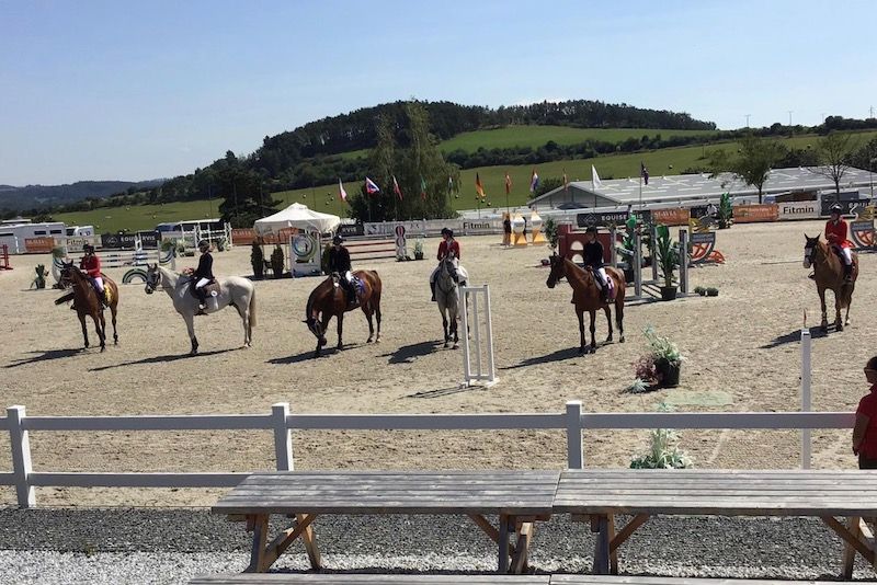 Azzurrini impegnati nello CSIO di Zduchovice