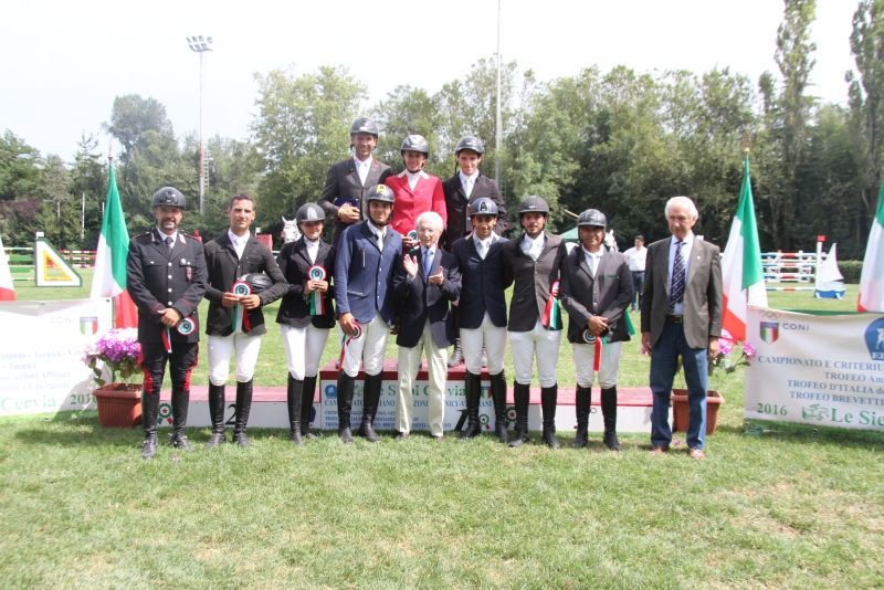 Assegnati oggi i titoli per il Criterium Italiano Tecnici 1° Grado ed il Trofeo Italiano Tecnici 1° Grado