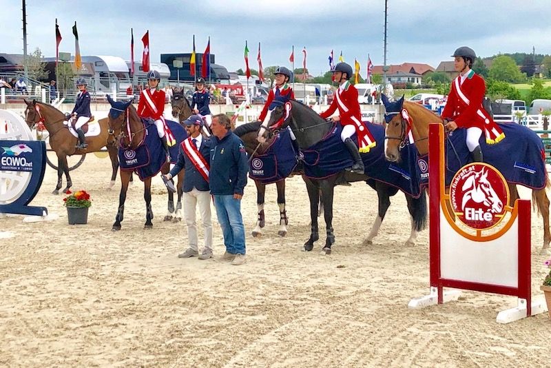 Children azzurri vincono la Coppa in Austria. Piazza d’onore per la squadra pony