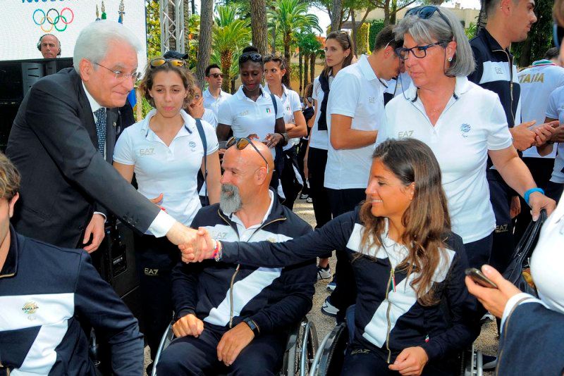 RIO2016: Il presidente della Repubblica consegna il Tricolore